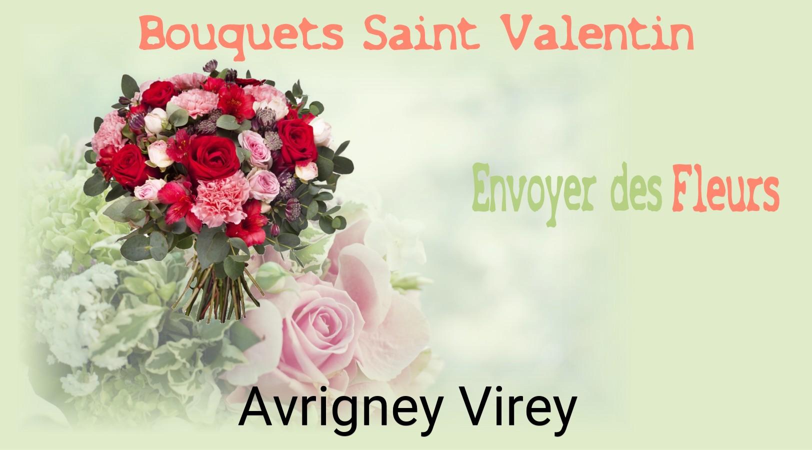 Roses de Saint-Valentin livrées à Avrigney-Virey